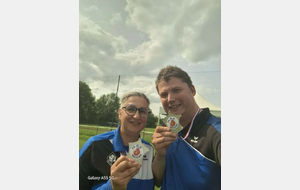 2 médailles d'argent au Championnat départemental TAE-N adultes !