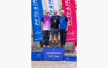 Loïc médaillé de bronze au Championnat de France de tir 3D !