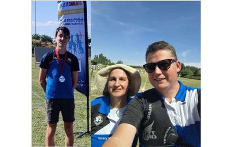 3 archers murisaltiens sélectionnés en Championnat de France !