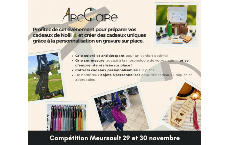 Stand ArcCare les 29 et 30 novembre
