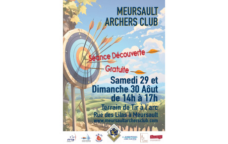 Séance de Découverte - 29 et 30 août 2026