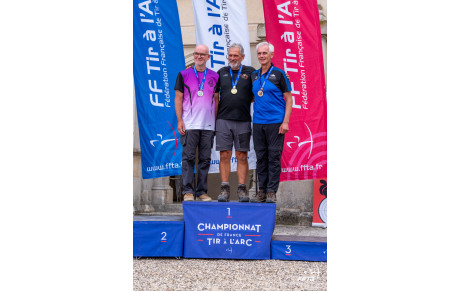 Loïc médaillé de bronze au Championnat de France de tir 3D !